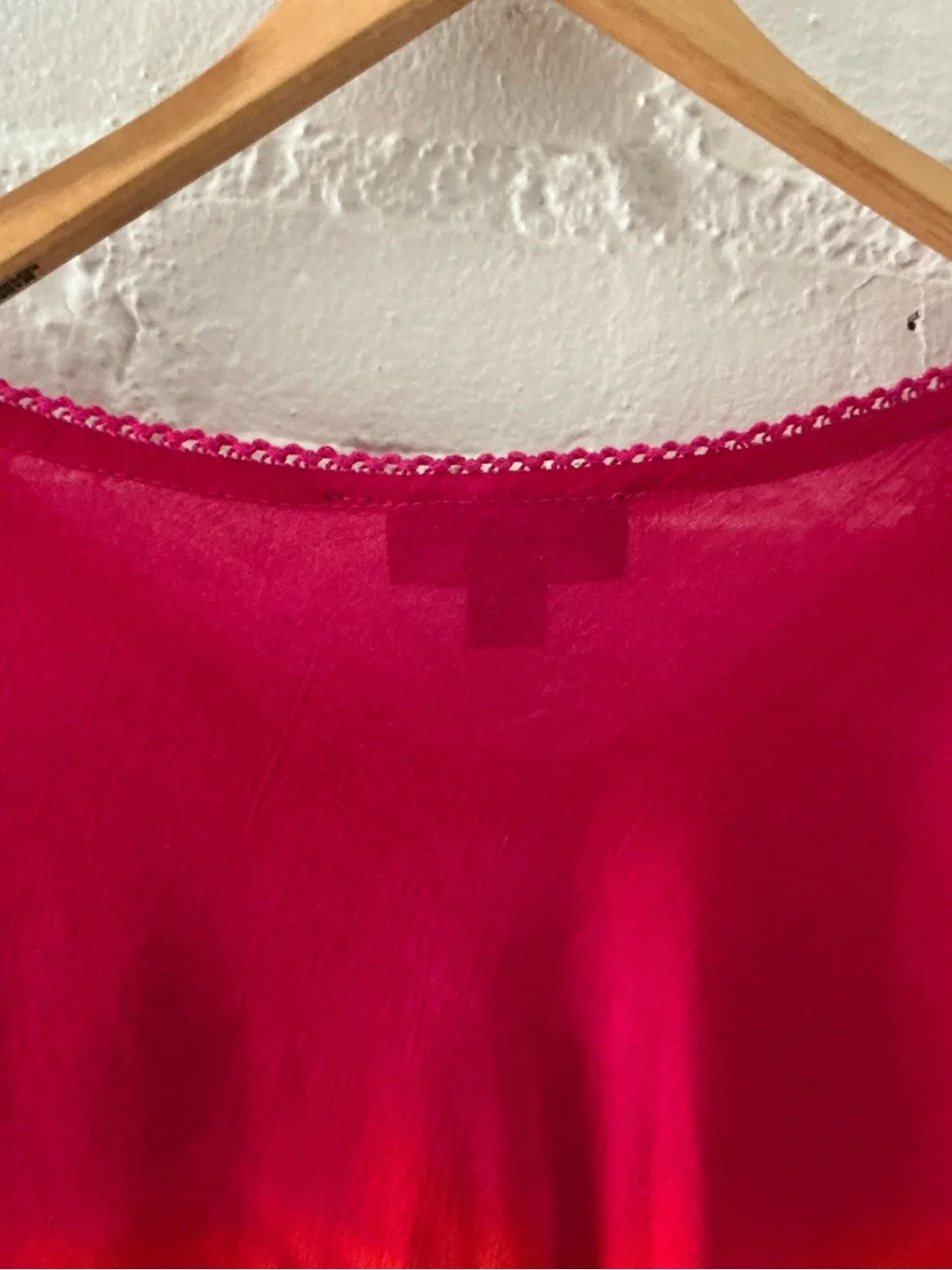 Charlie Paige Colorful Flowy Embroidered Tunic Top Beachy Vacation Cruise - Picture 9 of 13